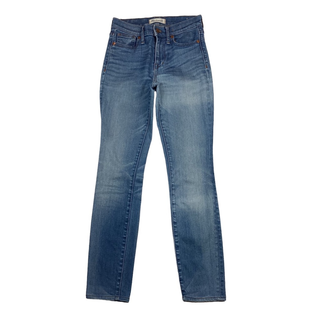 Madewell High Riser Skinny Jeans Blue